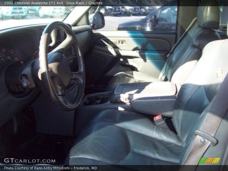 Onyx Black / Graphite 2002 Chevrolet Avalanche Z71 4x4