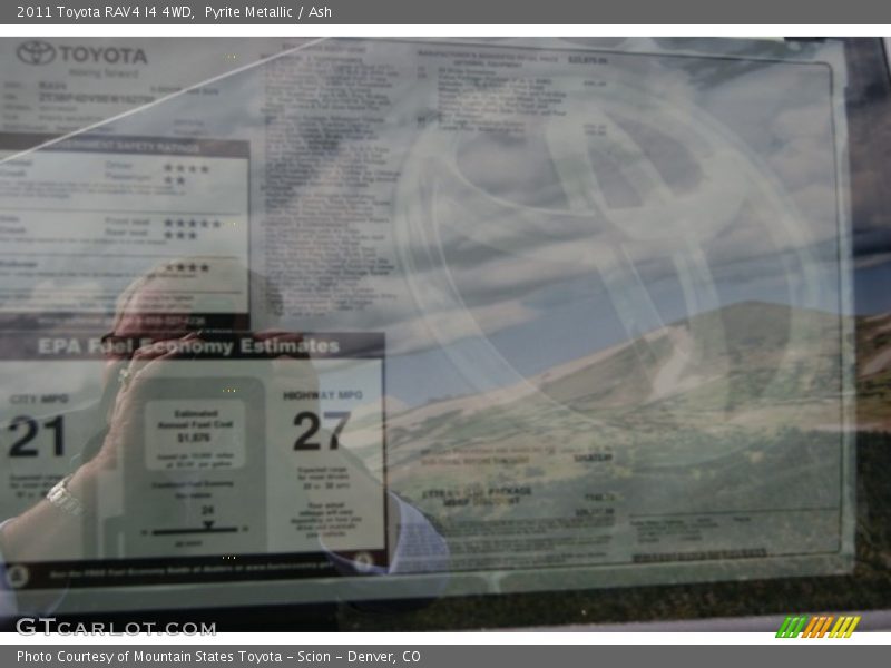 Pyrite Metallic / Ash 2011 Toyota RAV4 I4 4WD