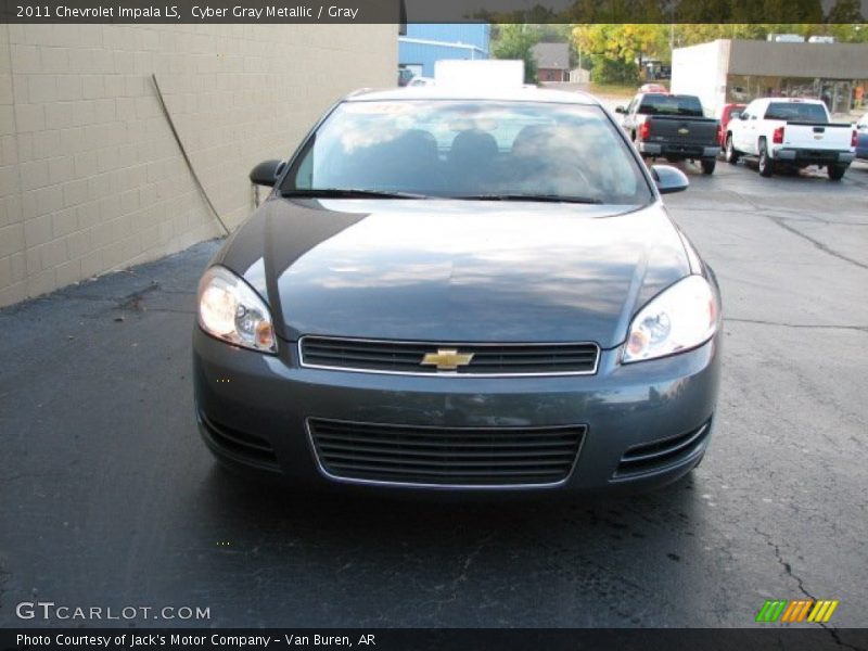 Cyber Gray Metallic / Gray 2011 Chevrolet Impala LS