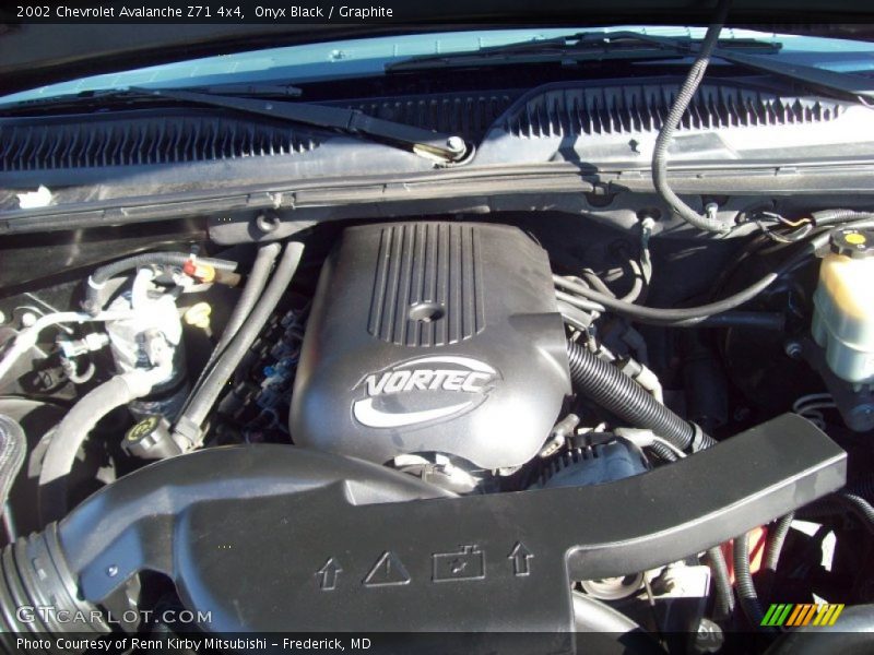 Onyx Black / Graphite 2002 Chevrolet Avalanche Z71 4x4
