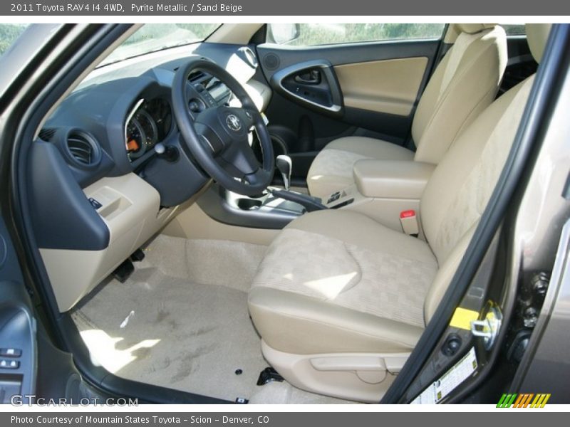 Pyrite Metallic / Sand Beige 2011 Toyota RAV4 I4 4WD