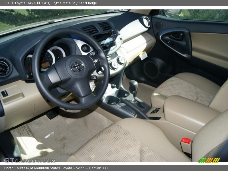 Pyrite Metallic / Sand Beige 2011 Toyota RAV4 I4 4WD