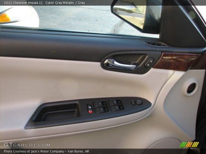 Cyber Gray Metallic / Gray 2011 Chevrolet Impala LS
