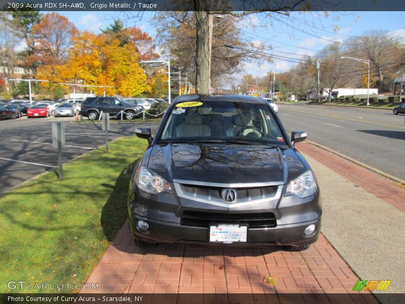 Grigio Metallic / Taupe 2009 Acura RDX SH-AWD