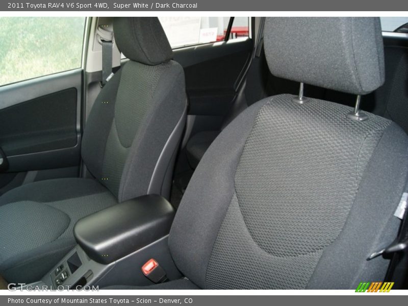 Super White / Dark Charcoal 2011 Toyota RAV4 V6 Sport 4WD