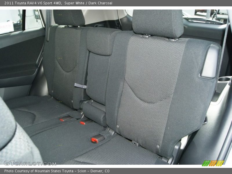 Super White / Dark Charcoal 2011 Toyota RAV4 V6 Sport 4WD