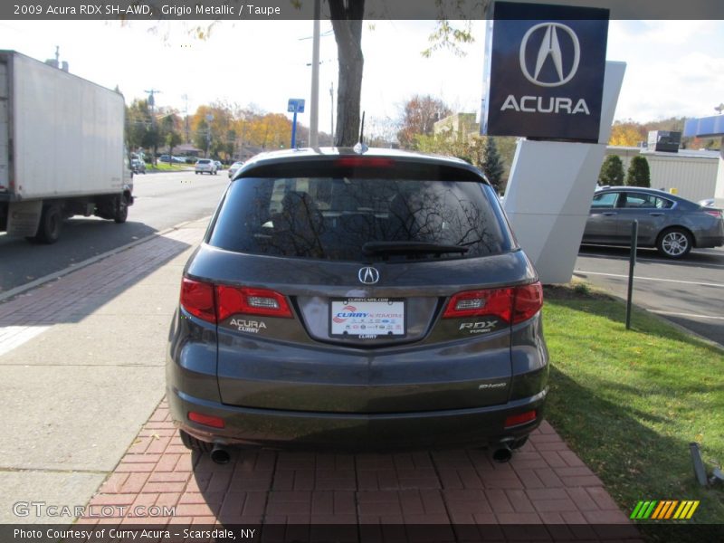 Grigio Metallic / Taupe 2009 Acura RDX SH-AWD