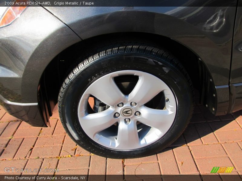Grigio Metallic / Taupe 2009 Acura RDX SH-AWD