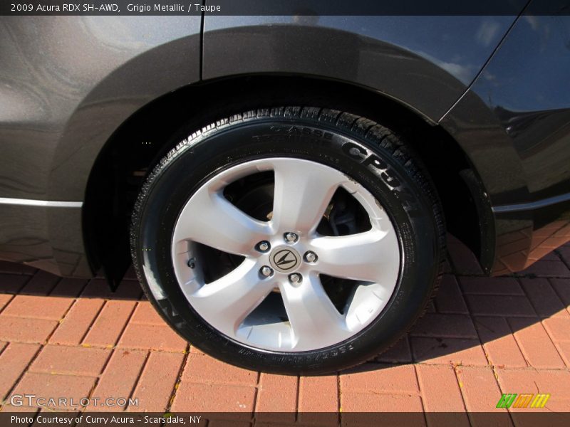 Grigio Metallic / Taupe 2009 Acura RDX SH-AWD