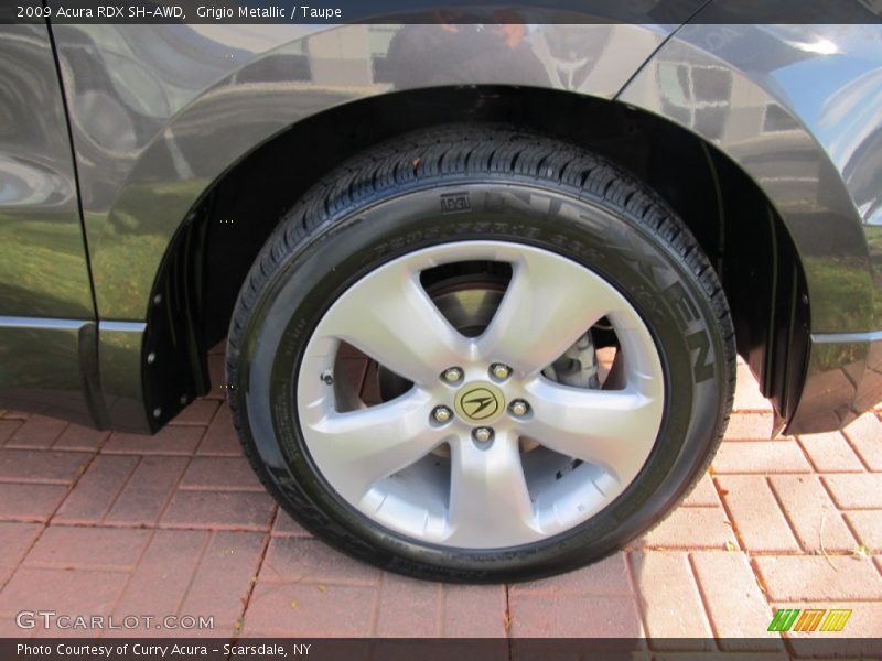Grigio Metallic / Taupe 2009 Acura RDX SH-AWD