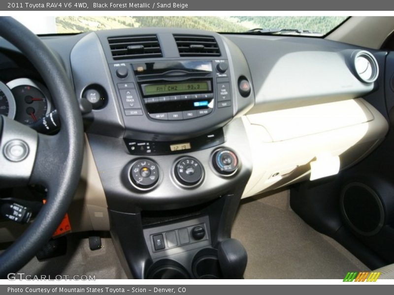 Black Forest Metallic / Sand Beige 2011 Toyota RAV4 V6 4WD