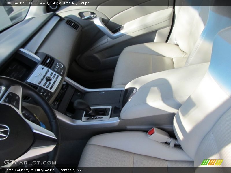 Grigio Metallic / Taupe 2009 Acura RDX SH-AWD
