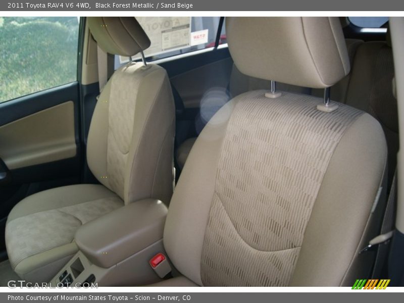 Black Forest Metallic / Sand Beige 2011 Toyota RAV4 V6 4WD