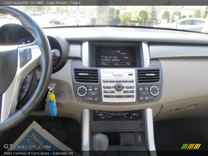Grigio Metallic / Taupe 2009 Acura RDX SH-AWD