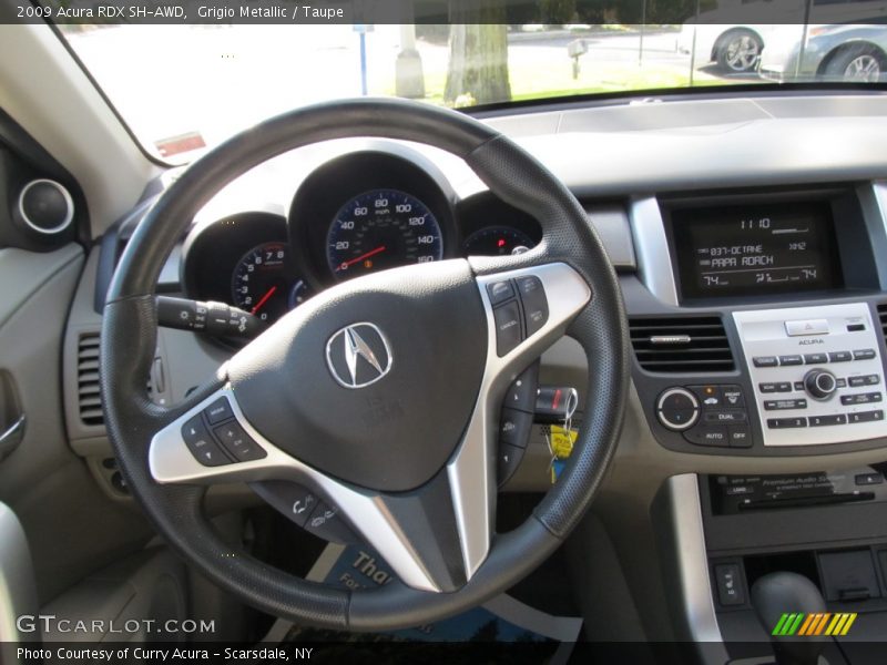Grigio Metallic / Taupe 2009 Acura RDX SH-AWD