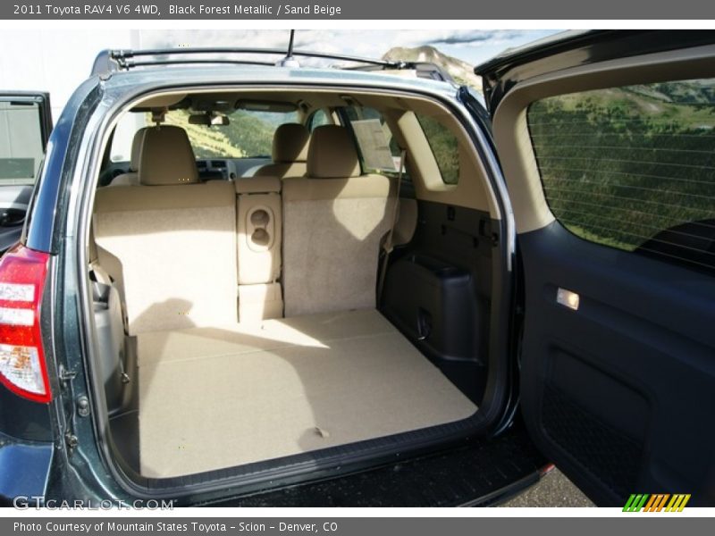 Black Forest Metallic / Sand Beige 2011 Toyota RAV4 V6 4WD