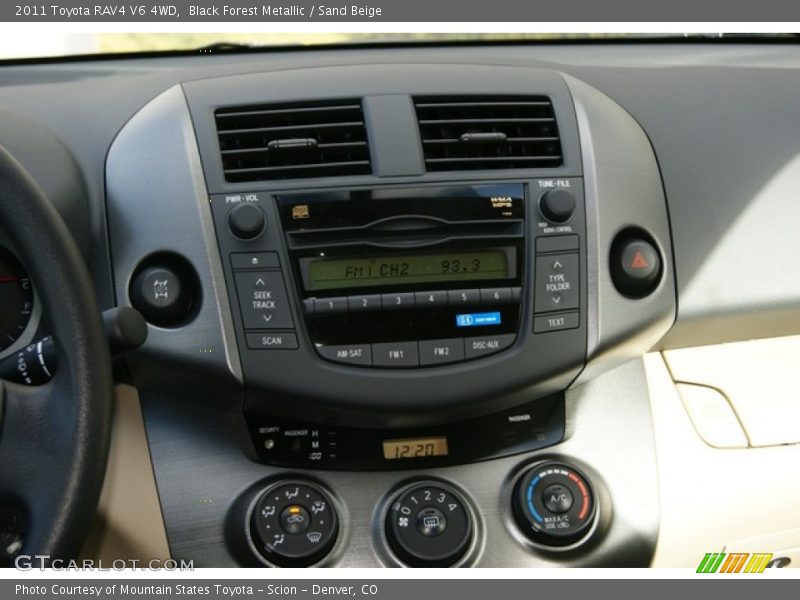 Black Forest Metallic / Sand Beige 2011 Toyota RAV4 V6 4WD