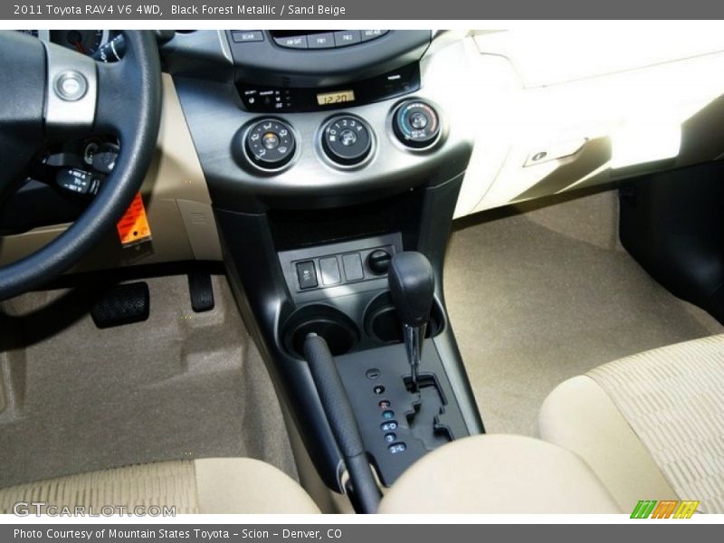 Black Forest Metallic / Sand Beige 2011 Toyota RAV4 V6 4WD