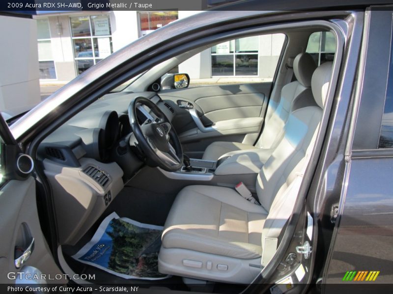 Grigio Metallic / Taupe 2009 Acura RDX SH-AWD