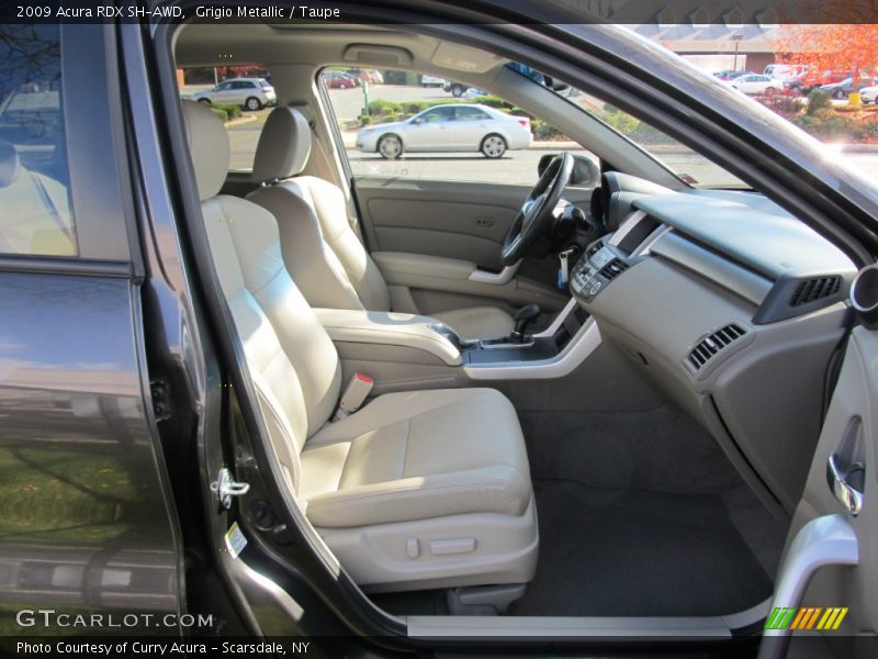 Grigio Metallic / Taupe 2009 Acura RDX SH-AWD