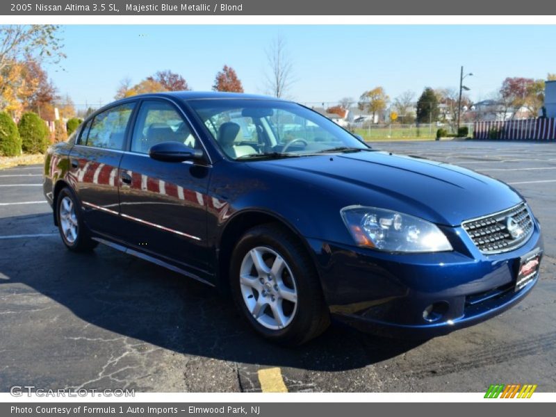 Majestic Blue Metallic / Blond 2005 Nissan Altima 3.5 SL