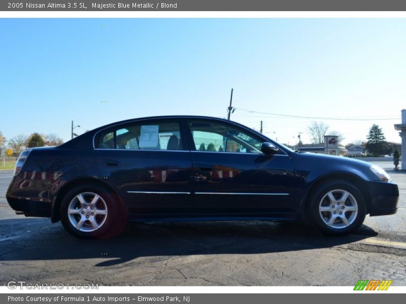 Majestic Blue Metallic / Blond 2005 Nissan Altima 3.5 SL