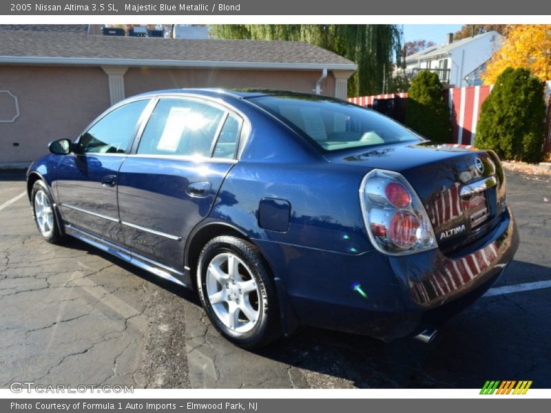 Majestic Blue Metallic / Blond 2005 Nissan Altima 3.5 SL