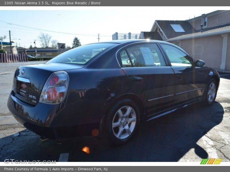 Majestic Blue Metallic / Blond 2005 Nissan Altima 3.5 SL