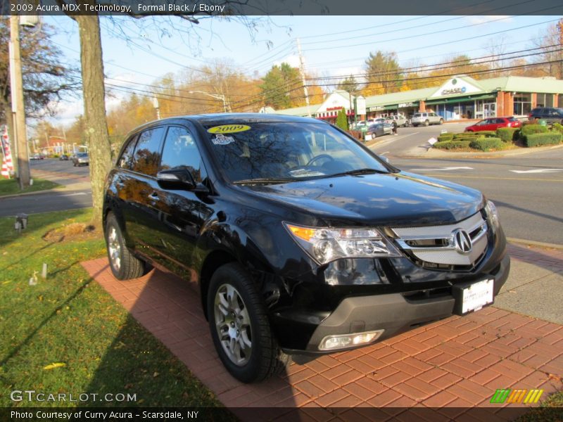 Formal Black / Ebony 2009 Acura MDX Technology