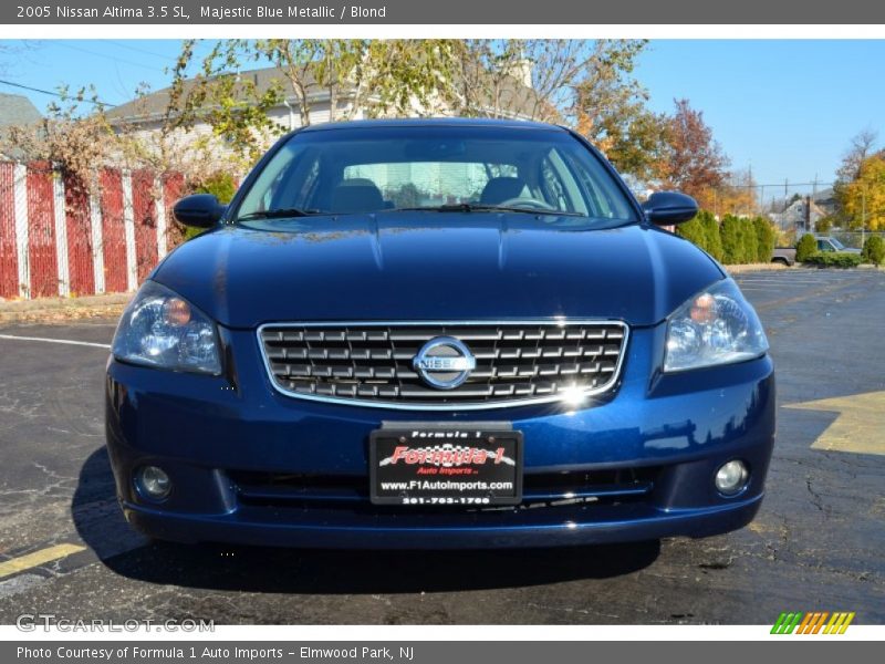 Majestic Blue Metallic / Blond 2005 Nissan Altima 3.5 SL