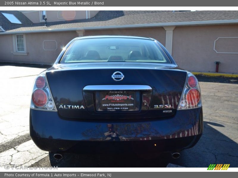 Majestic Blue Metallic / Blond 2005 Nissan Altima 3.5 SL