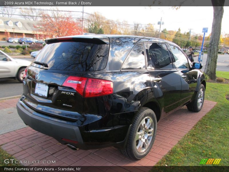 Formal Black / Ebony 2009 Acura MDX Technology