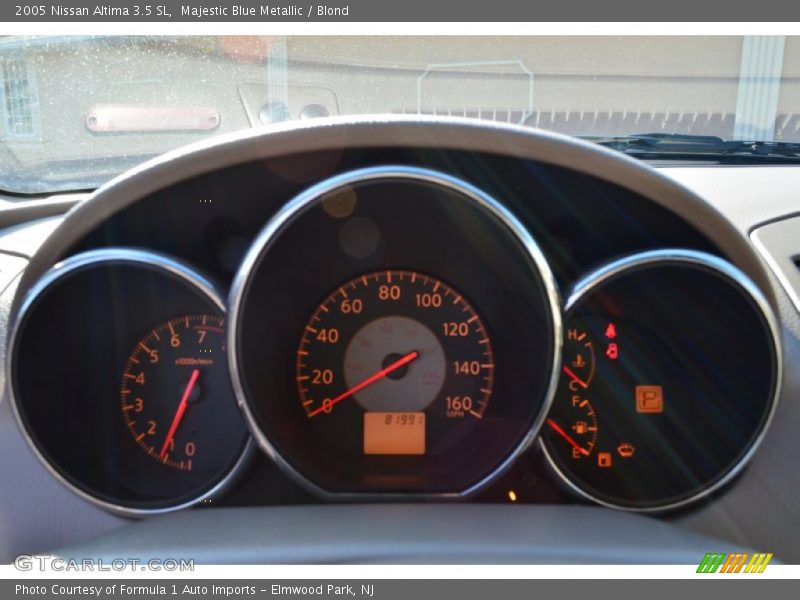 Majestic Blue Metallic / Blond 2005 Nissan Altima 3.5 SL