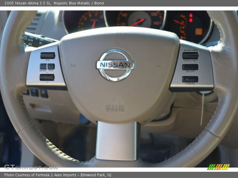 Majestic Blue Metallic / Blond 2005 Nissan Altima 3.5 SL