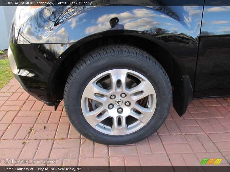 Formal Black / Ebony 2009 Acura MDX Technology