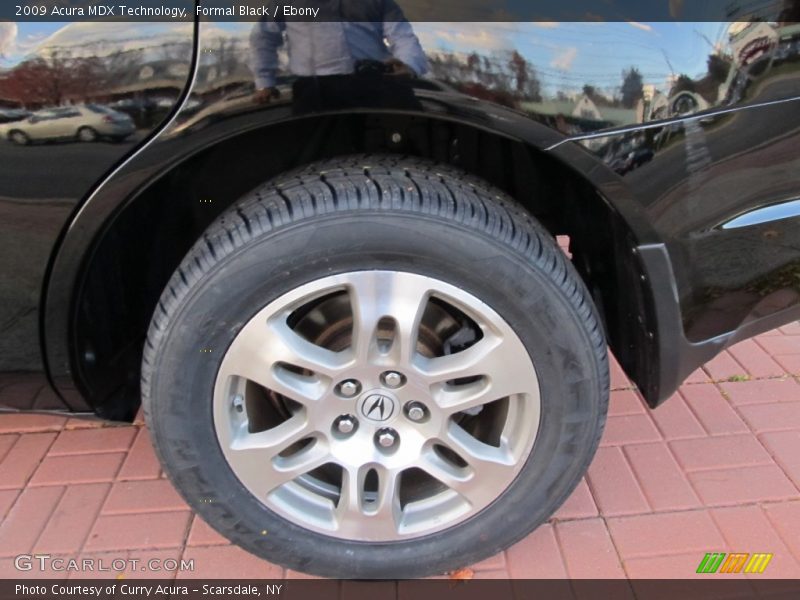Formal Black / Ebony 2009 Acura MDX Technology