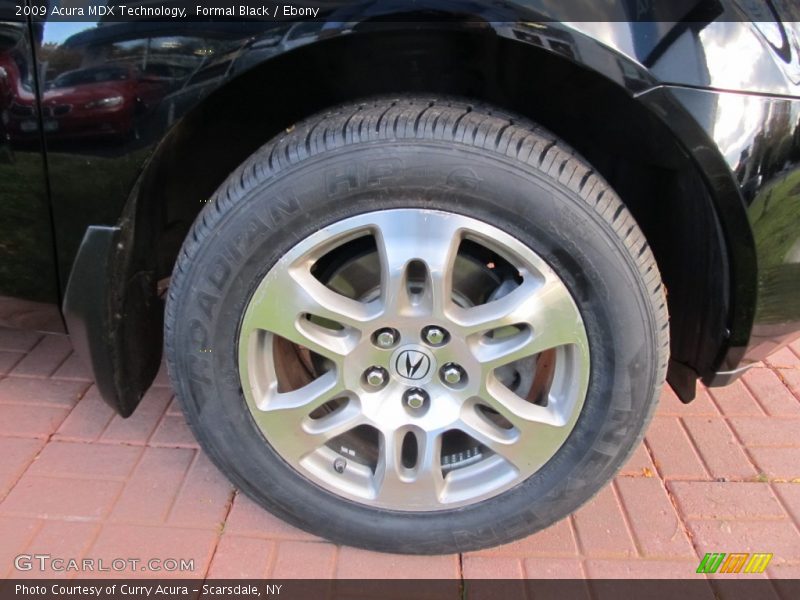 Formal Black / Ebony 2009 Acura MDX Technology