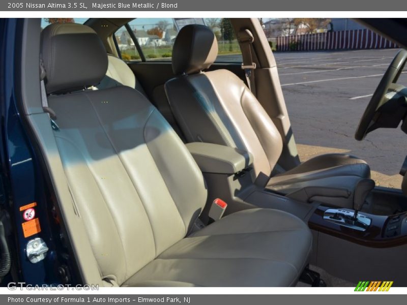 Majestic Blue Metallic / Blond 2005 Nissan Altima 3.5 SL