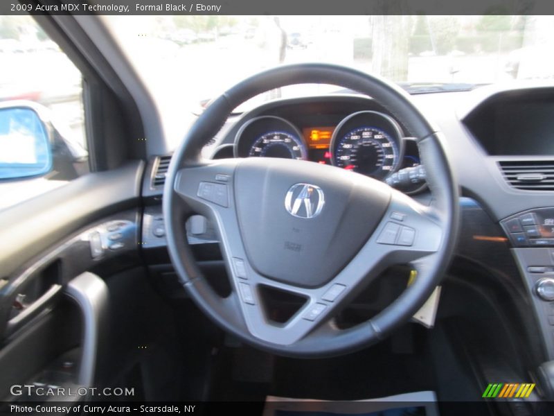 Formal Black / Ebony 2009 Acura MDX Technology