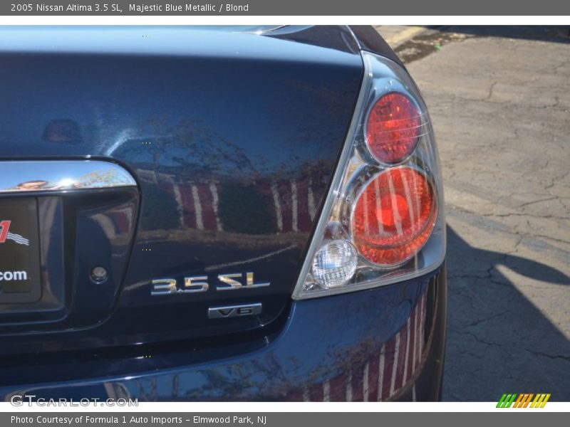 Majestic Blue Metallic / Blond 2005 Nissan Altima 3.5 SL