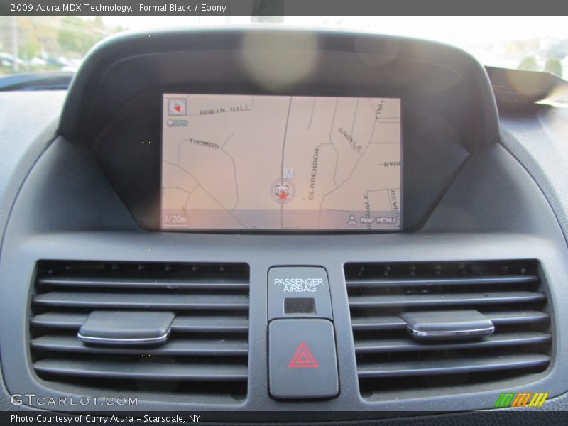 Formal Black / Ebony 2009 Acura MDX Technology