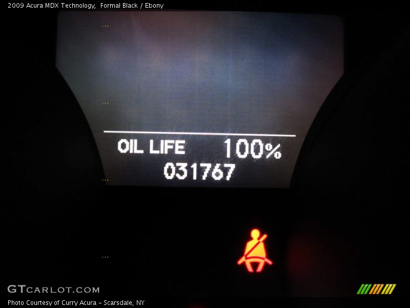 Formal Black / Ebony 2009 Acura MDX Technology