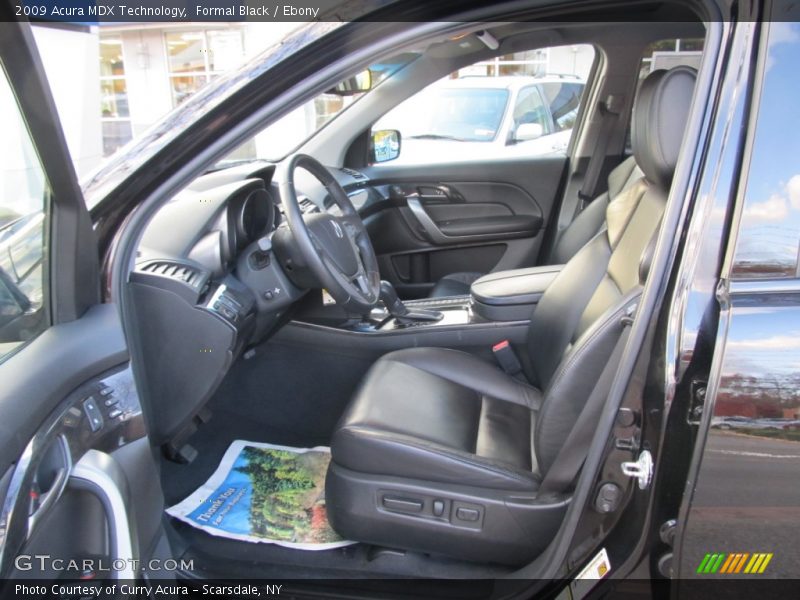 Formal Black / Ebony 2009 Acura MDX Technology