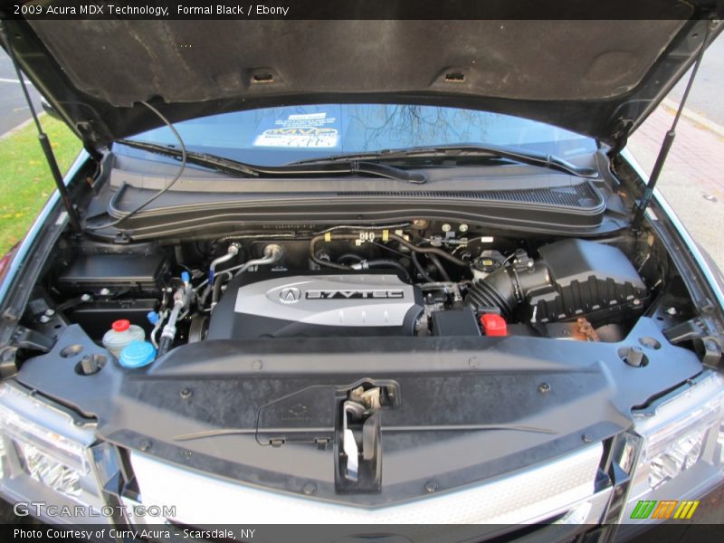 Formal Black / Ebony 2009 Acura MDX Technology
