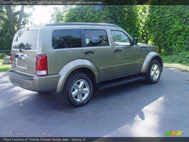 Light Khaki Metallic / Dark Khaki/Medium Khaki 2007 Dodge Nitro SLT
