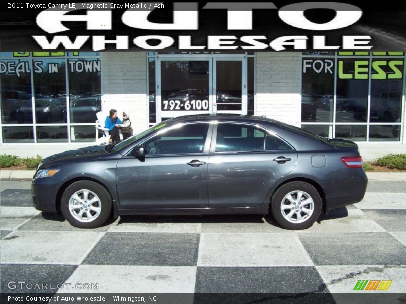 Magnetic Gray Metallic / Ash 2011 Toyota Camry LE