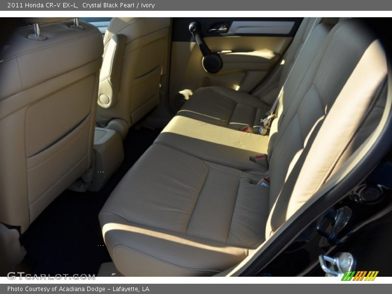 Crystal Black Pearl / Ivory 2011 Honda CR-V EX-L