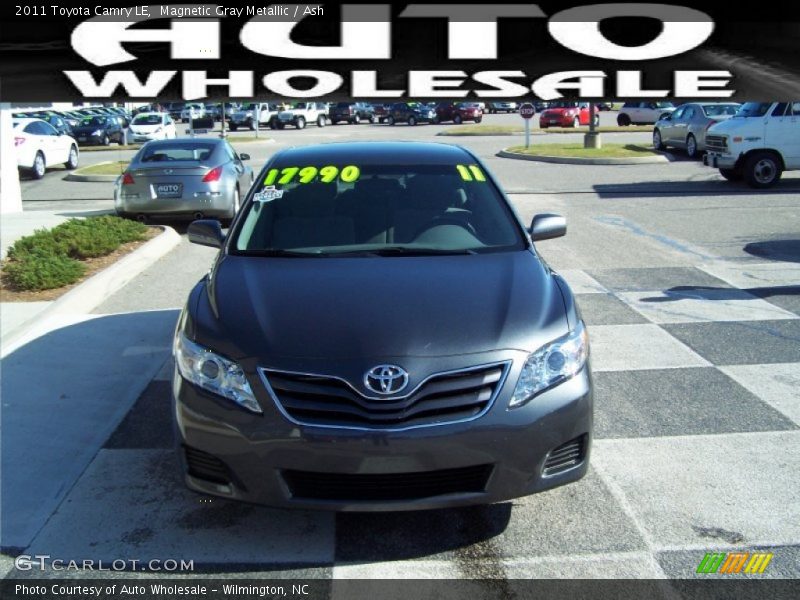Magnetic Gray Metallic / Ash 2011 Toyota Camry LE