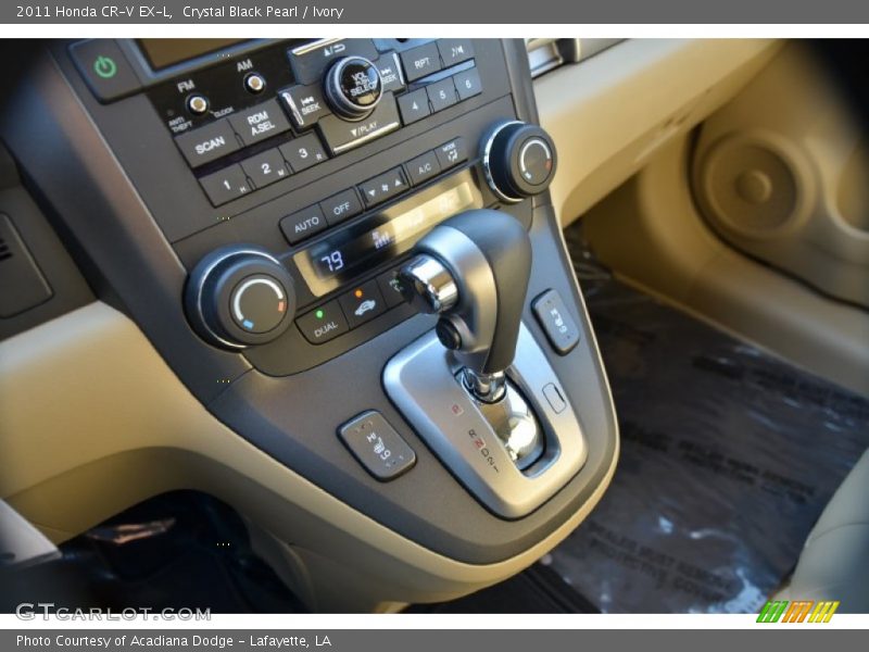 Crystal Black Pearl / Ivory 2011 Honda CR-V EX-L