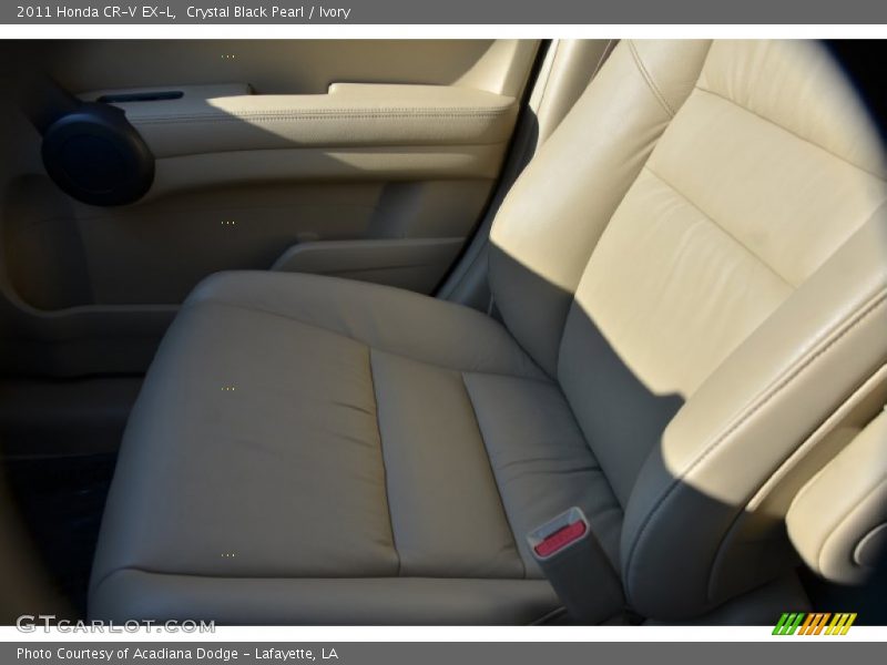 Crystal Black Pearl / Ivory 2011 Honda CR-V EX-L